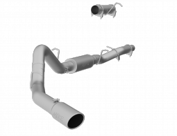 MBRP S6012409 4 Inch Cat Back Exhaust System Single Side T409 Stainless Steel For 06-07 Silverado/Si