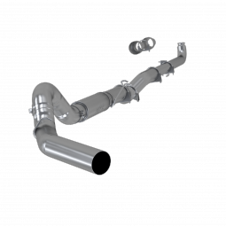 MBRP S60200P 5 Inch Exhaust Pipe Single Side No Tip Included Aluminized Steel