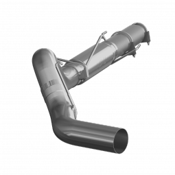 MBRP S61180P 5 Inch Cat Back Exhaust System Single Side Exit for 04-07 Dodge Ram 2500/3500 Cummins 6