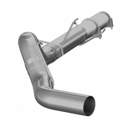 MBRP S61180PLM 5 Inch Cat Back Exhaust System Single Side Exit No Muffler for 04-07 Dodge Ram 2500/3