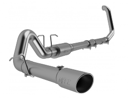 MBRP S6200AL 4 Inch Turbo Back Single Side Exit Aluminized Steel For 99-03 Ford F-250/350 7.3L Power