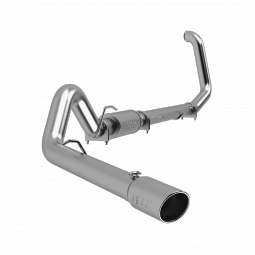 MBRP S6204409 4 Inch Turbo Back Single Side Exit T409 Stainless Steel For 99-03 Ford Excursion 7.3L