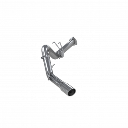 MBRP S6287409 Ford 4 Inch DPF Back Single Side Exit XP Series for 11-16 Ford F-250/350/450 6.7L
