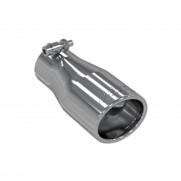 MBRP T5116 Exhaust Tip 3 3/4 Inch O.D. Oval 2.5 Inch Inlet 7 1/16 Inch Length T304 Stainless Steel