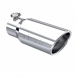MBRP T5155 Universal 4 Inch Angled Cut Rolled End Pro Series Exhaust Tip