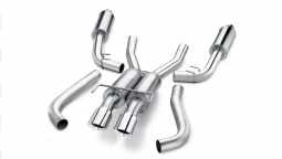 Corsa 14119 3.0 Inch Cat-Back Sport Dual Exhaust Polished 4.0 Inch Tips 96-02 Dodge Viper RT/GTS 8.0