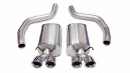 Corsa 14164 3.0 Inch Axle-Back Sport Dual Exhaust Twin 4.0 Inch Polished Tips 06-13 Corvette Z06 7.0