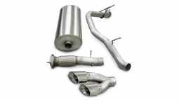 Corsa 14202 3.0 Inch Cat-Back Sport Single Side Exhaust 4.0 Inch Polished Tips 07-10 Cadillac Escala