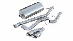 Corsa 14232 3.0 Inch Cat-Back Sport Single Side Exhaust 4.0 Inch Polished Tips 2002-06 Chevy Tahoe 5
