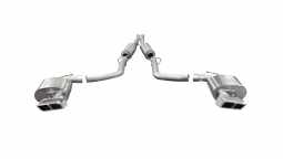 Corsa 14424 2.75 Inch Cat-Back Xtreme Dual Rear Exhaust GTX2 Polished Tips 11-14 Dodge Challenger SR