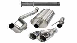 Corsa 14760 Cat-Back Xtreme Single Side Exit Exhaust 4.0 Inch Polished Tips 11-14 Ford F150 Raptor 6