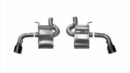 Corsa 14785BLK 2.75 Inch Axle-Back Xtreme Dual Exhaust 4.5 Inch Black Tips 16-19 Chevy Camaro SS 6.2