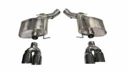 Corsa 14929 3.0 Inch Axle-Back Sport Dual Exhaust 4.0 Inch Polished Tips 12-18 BMW M6 F06/F12/F13 4.