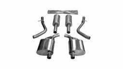 Corsa 14973 2.5 Inch Cat-Back Xtreme Dual Rear Exit Exhaust 15-17 Chrysler 300 R/T/15-16 Dodge Charg