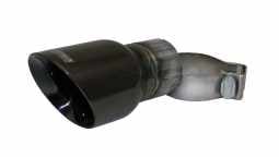 Corsa TK002BLK Single 3.5 Inch Black Pro-Series Tip (Clamp Included) 2.5 Inch Inlet Universal
