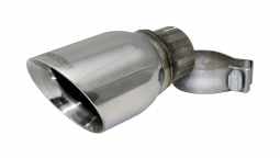 Corsa TK004 Single 4.0 Inch Polished Pro-Series Tip (Clamp Included) 2.5 Inch Inlet Universal