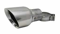 Corsa TK008 Single 4.5 Inch Polished Pro-Series Tip (Clamp Included) 2.75 Inch Inlet Universal