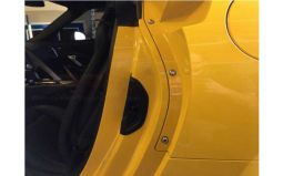 Chrome Button Door Jam Kit 6 piece for C7 Corvette