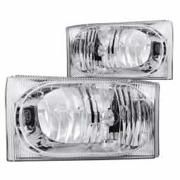 Anzo Crystal Headlight Set 111023