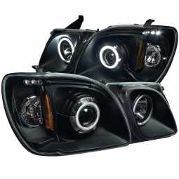 Anzo 111170 Projector Headlight Set w/Halo for 1998-2007 Lexus LX470 (Black)