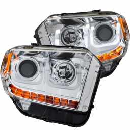 Anzo 111319 Projector Headlight Set for 2014-2015 Toyota Tundra