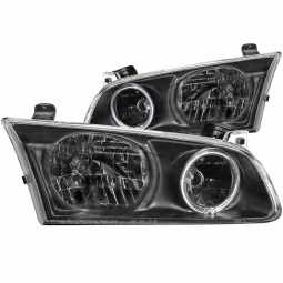Anzo 121123 Crystal Headlight Set w/Halo for 2000-2001 Toyota Camry