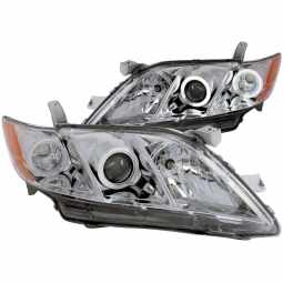Anzo 121180 Projector Headlight Set w/Halo for 2007-2009 Toyota Camry