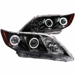 Anzo 121181 Projector Headlight Set w/Halo for 2007-2009 Toyota Camry