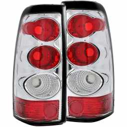 Anzo 211020 LED Tail Lights for 2003-2007 Chevy Silverado (Chrome)