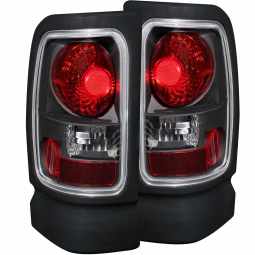 Anzo 211048 Tail Lights for 1994-2002 Dodge Ram (Black)