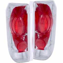Anzo 211061 LED Tail Lights for 1989-1997 F-250 F-350 Bronco (Chrome)