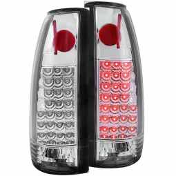 Anzo 311005 LED Tail Lights for 1988-2000 Chevy-GMC Trucks (Chrome)