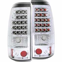 Anzo 311008 LED Tail Lights for 2003-2007 Silverado (Chrome)