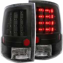 Anzo 311144 LED Tail Lights for 2009-2018 Ram (Black)