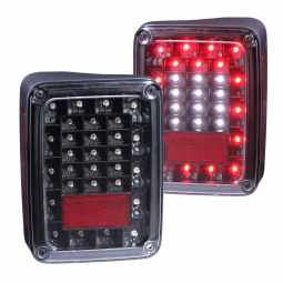 Anzo 311212 LED Tail Light Assembly for 2007-2015 Jeep Wrangler