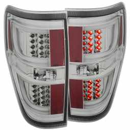 Anzo 311259 LED Tail Lights for 2009-2014 Ford F-150 (Chrome)