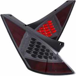 Anzo 321254 LED Tail Light Assembly for 2003-2007 Nissan 350Z