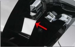 Polished Belt Tension Cover for C6 Corvette