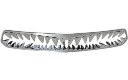 Polished Stainless Shark Tooth Front Grille for C7 Corvette Stingray