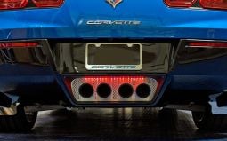 Exhaust Port Filler Panel for C7 Corvette Stingray with Stock Exhaust