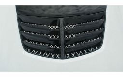 Expanded Diamond Pattern Hood Vent Grille for C7 Z06