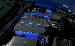 LED Illuminated Factory Fuel Rail Covers for C7 Corvette Stingray