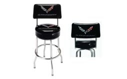 C7 Corvette Counter Stool with Back