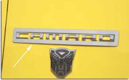 Stainless Side Emblem Surround Trim for 2010 2011 2012 2013 Camaro