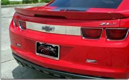 Polished Trunk Lid Plate for 2010-2013 Camaro