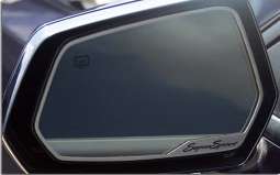 Super Sport Style Side View Mirror Trim for 2010-2015 Camaro