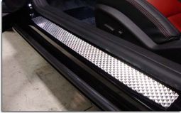 Billet Aluminum Textured Door Sills for Camaro