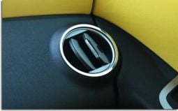 Stainless or Color Matched AC Vent Trim Rings for Camaro