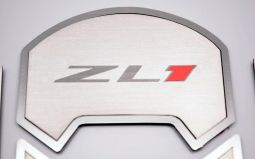 Brushed ZL1 Logo AC Vent Duct Covers for 2010-2015 Camaro