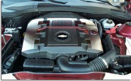 Stainless Engine Cover and Shroud Dress Up Kit for Camaro V6